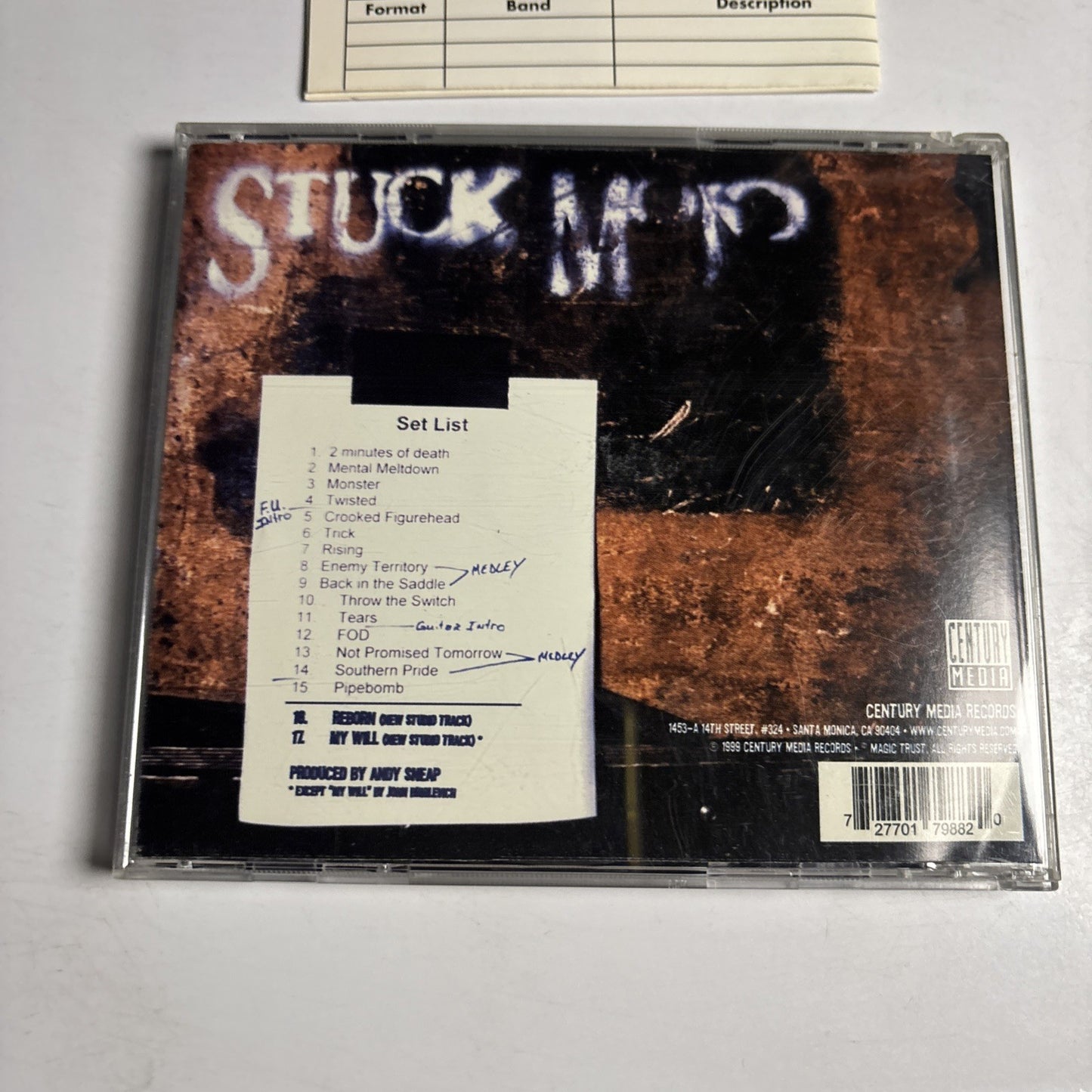 Stuck Mojo – HVY 1 (CD, 1999) US CMR 7988-2