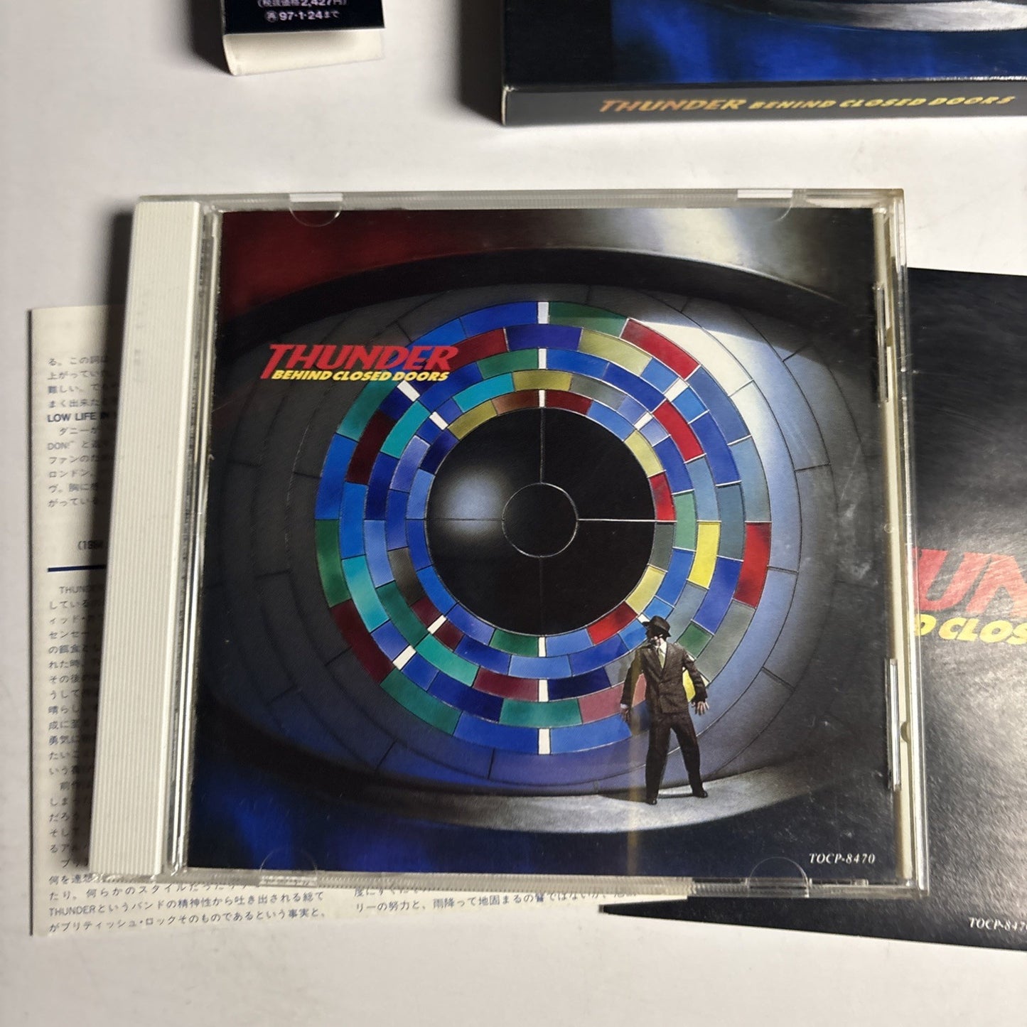Thunder – Behind Closed Doors (CD, 1995) Japan obi TOCP-8470