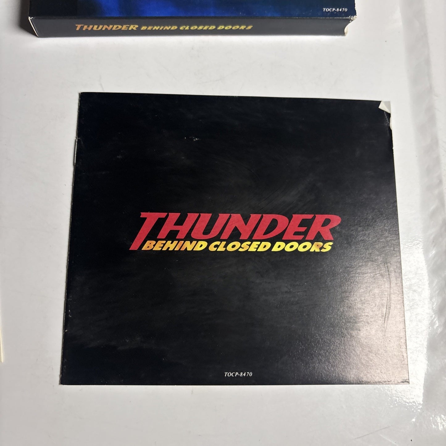 Thunder – Behind Closed Doors (CD, 1995) Japan obi TOCP-8470