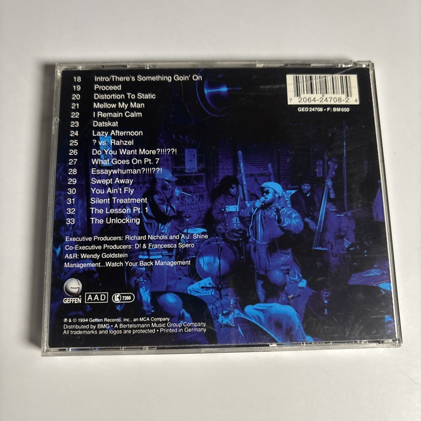 The Roots – Do You Want More?!!!??! (CD, 1994) Europe GED 24714