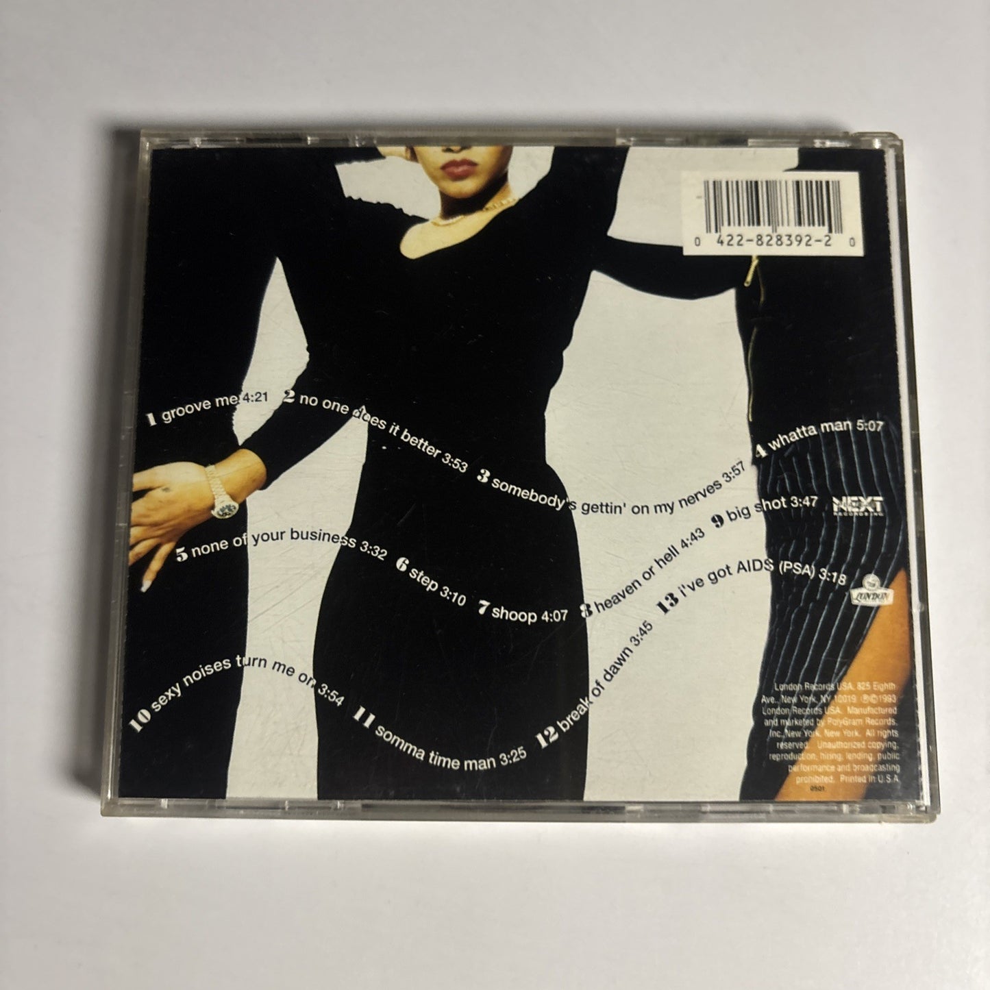 Salt 'N' Pepa – Very Necessary (CD, 1993) US 828 392-2