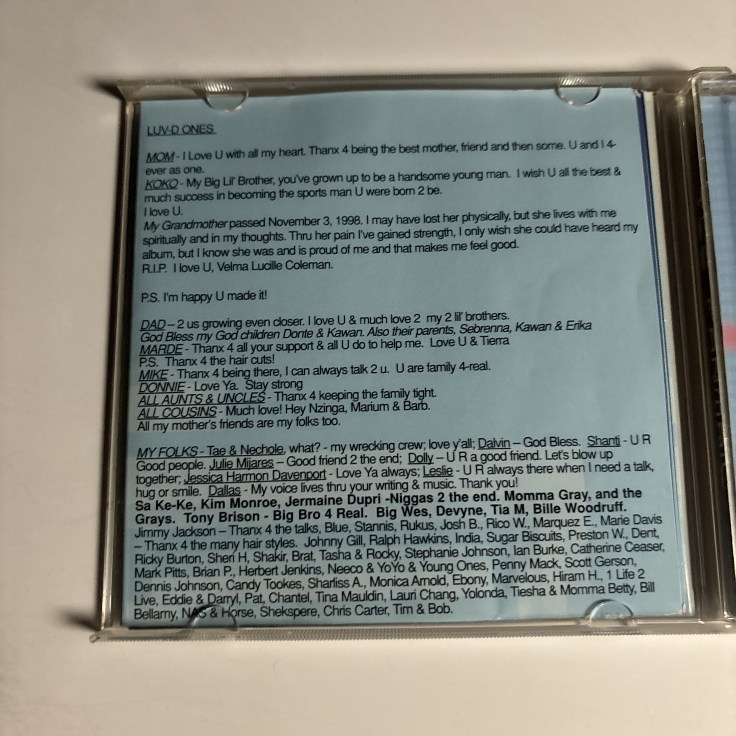 TLC – FanMail (CD, 1999) Europe Limited Editon 3D Cover 73008 26055 2