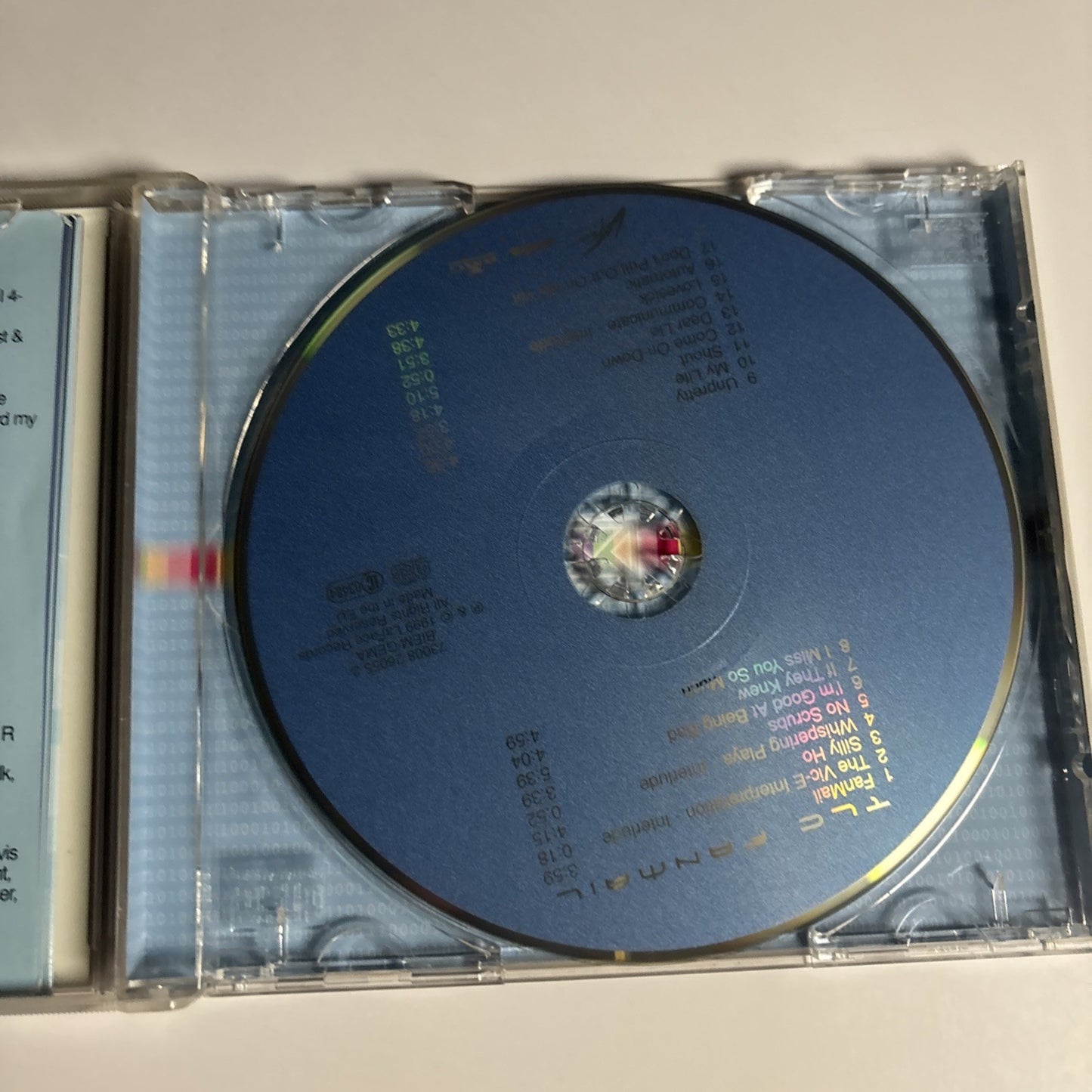 TLC – FanMail (CD, 1999) Europe Limited Editon 3D Cover 73008 26055 2