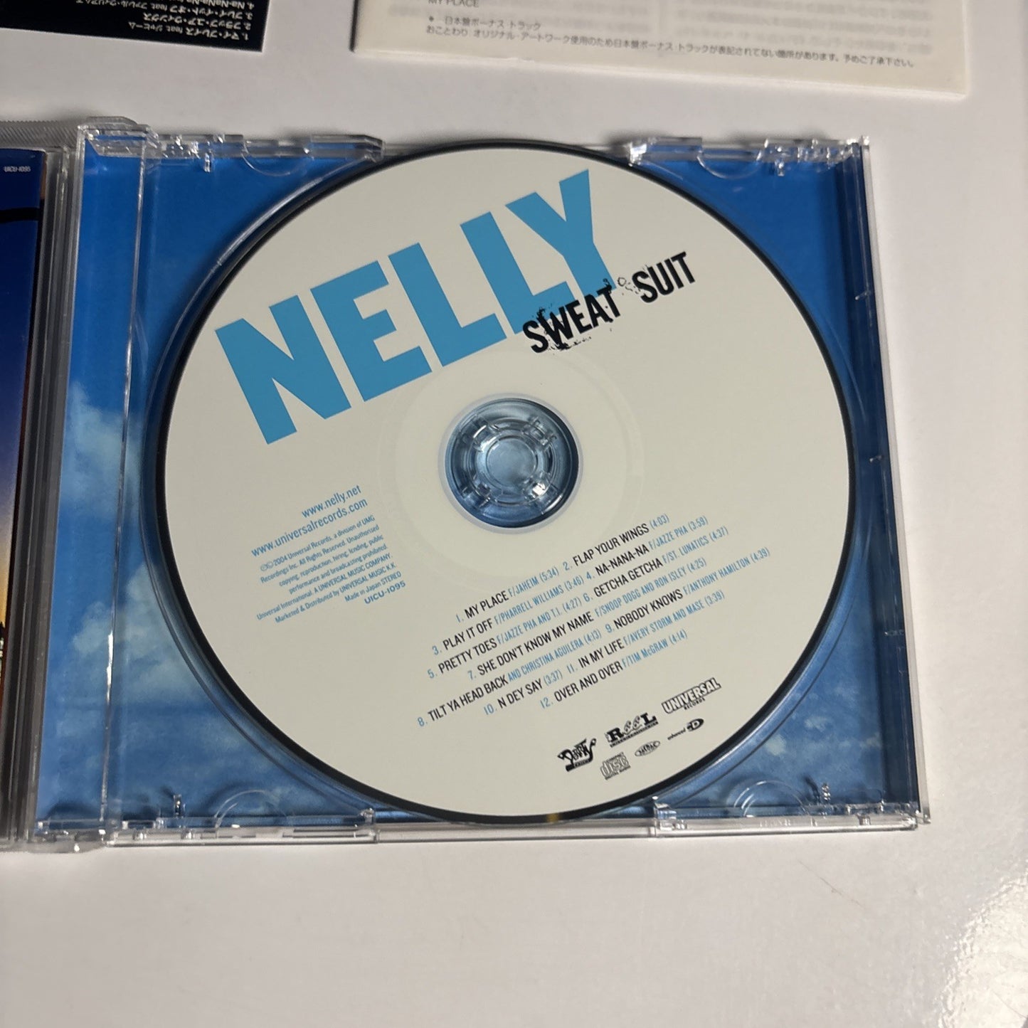 Nelly – Sweat Suit (CD, 2005) Japan obi UICU-1095