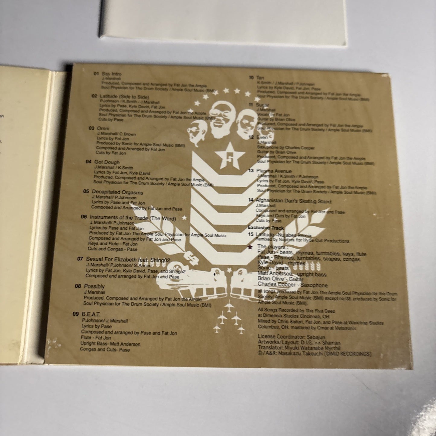 Five Deez – Koolmotor (CD, 2001) Japan Digipak DMDCD-0002