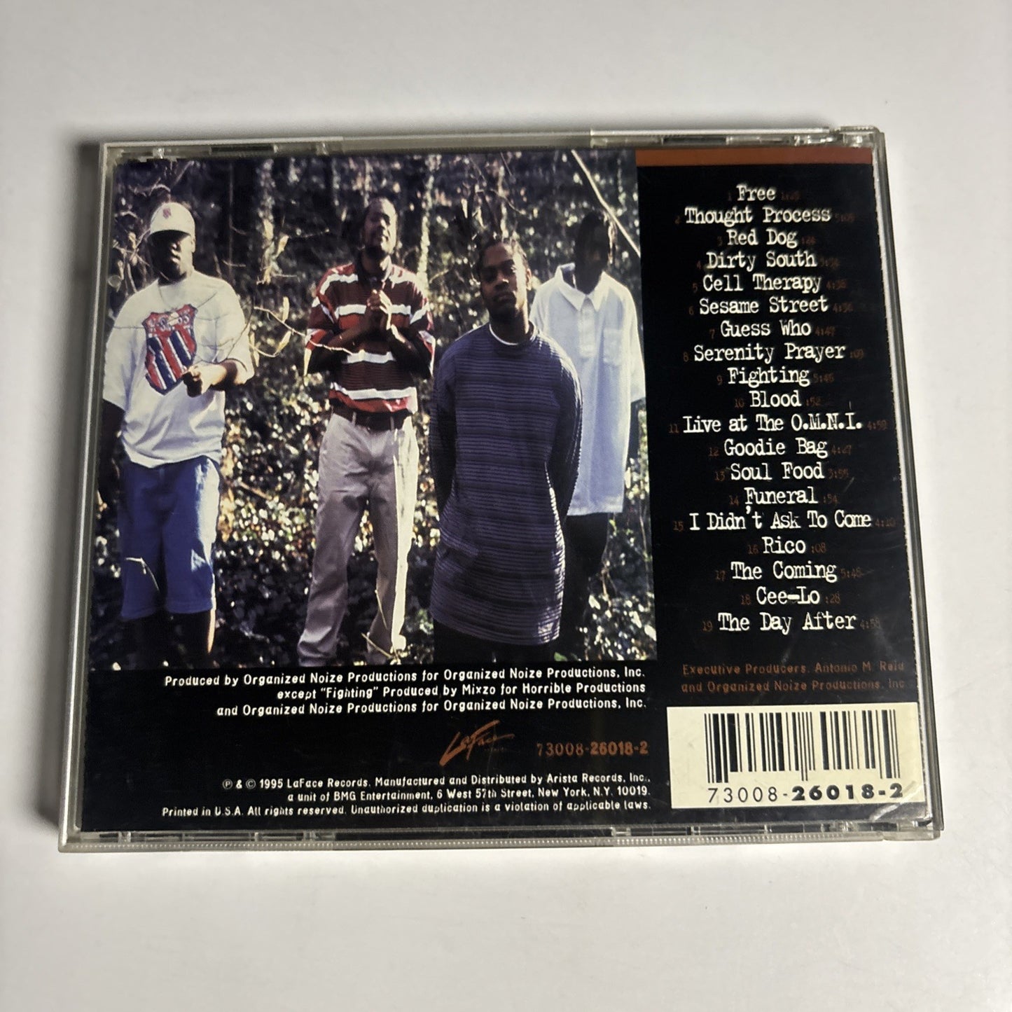 Goodie Mob – Soul Food (CD, 1995) US 73008-26018-2