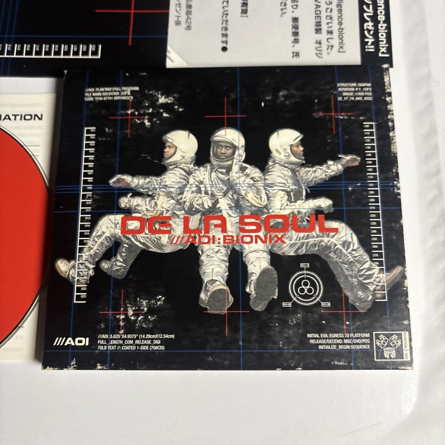 De La Soul – AOI: Bionix (CD, 2001) Japan TFCK-87741
