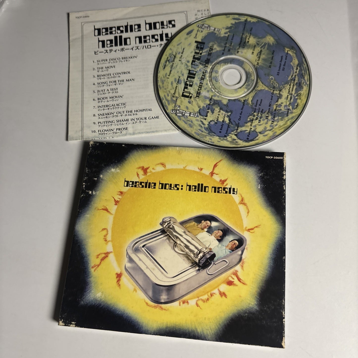 Beastie Boys – Hello Nasty (CD, 1998) Japan Digipak TOCP-50600