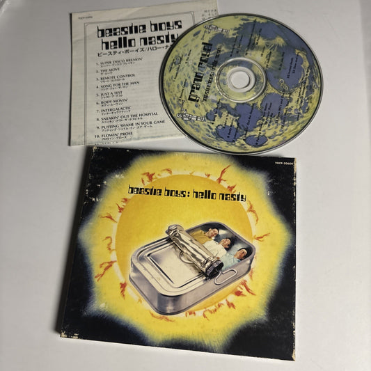 Beastie Boys – Hello Nasty (CD, 1998) Japan Digipak TOCP-50600