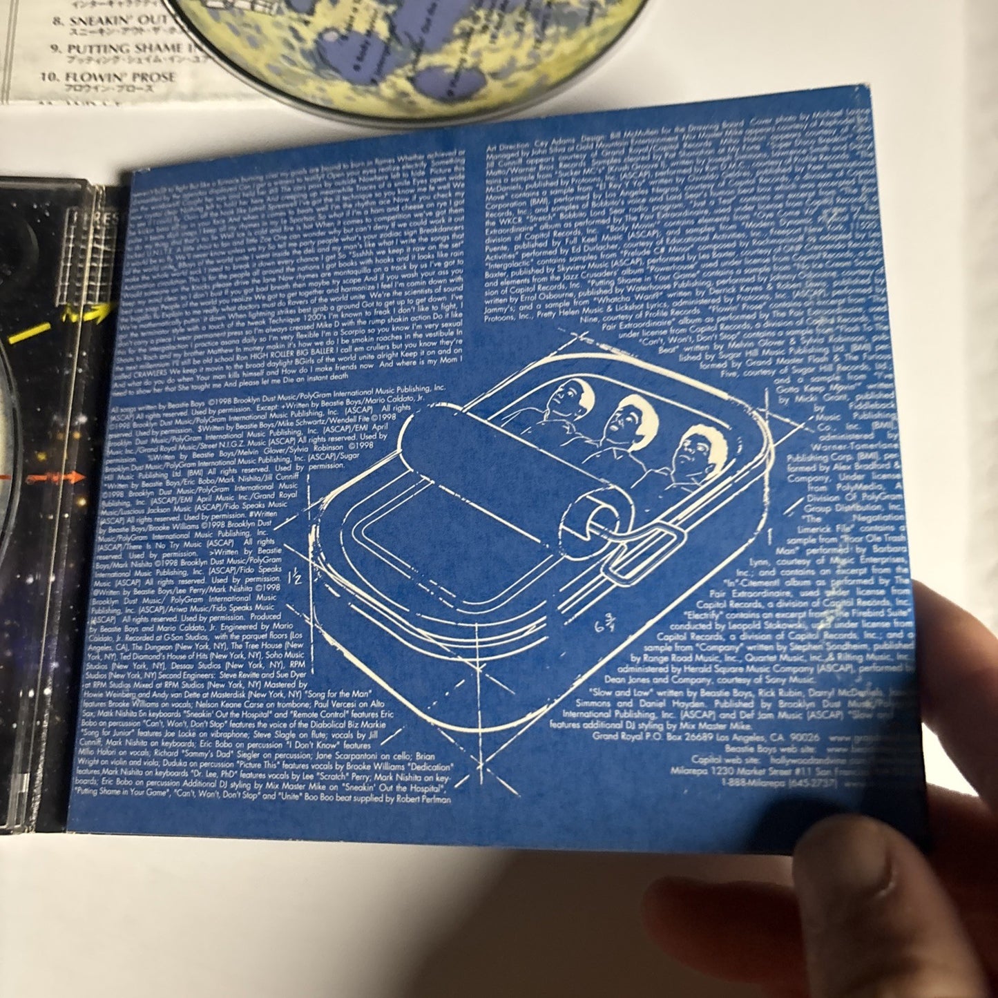 Beastie Boys – Hello Nasty (CD, 1998) Japan Digipak TOCP-50600