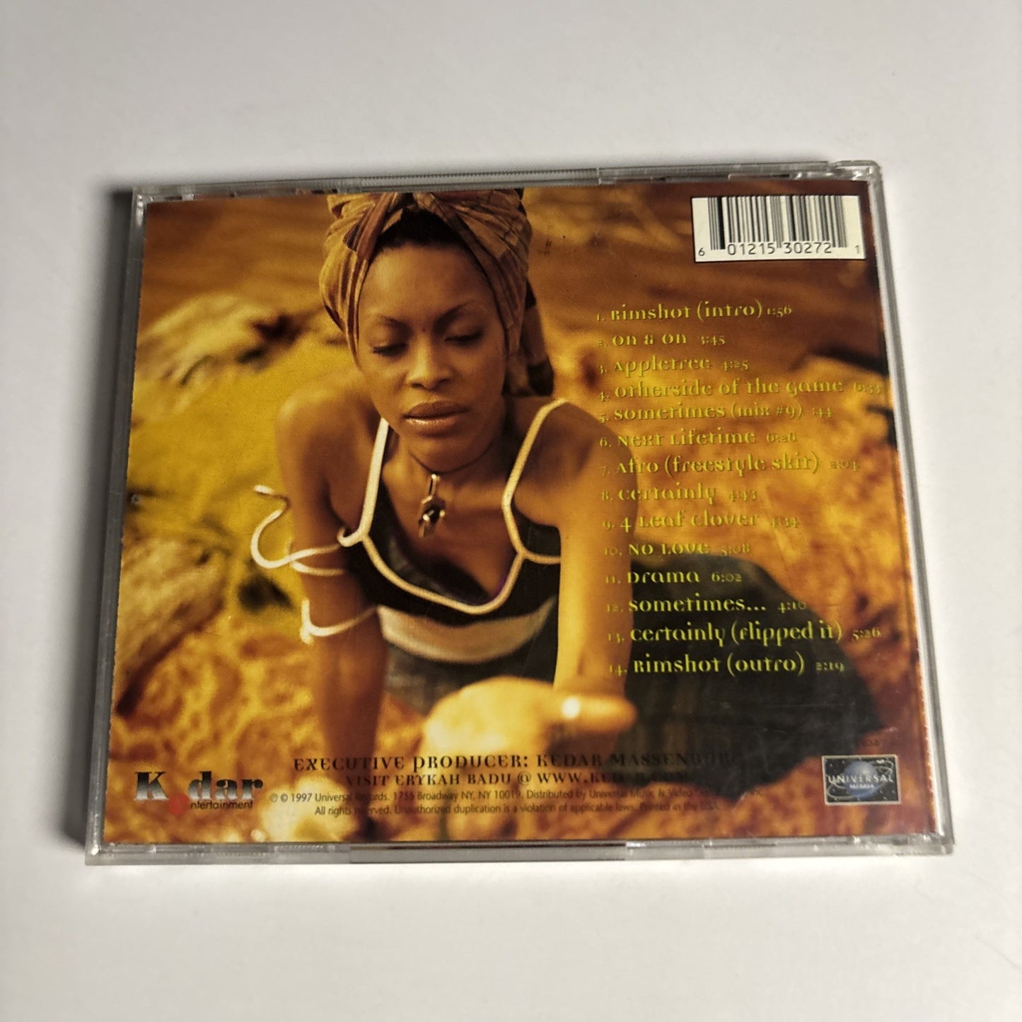 Erykah Badu – Baduizm (CD, 1997) US UD 53027
