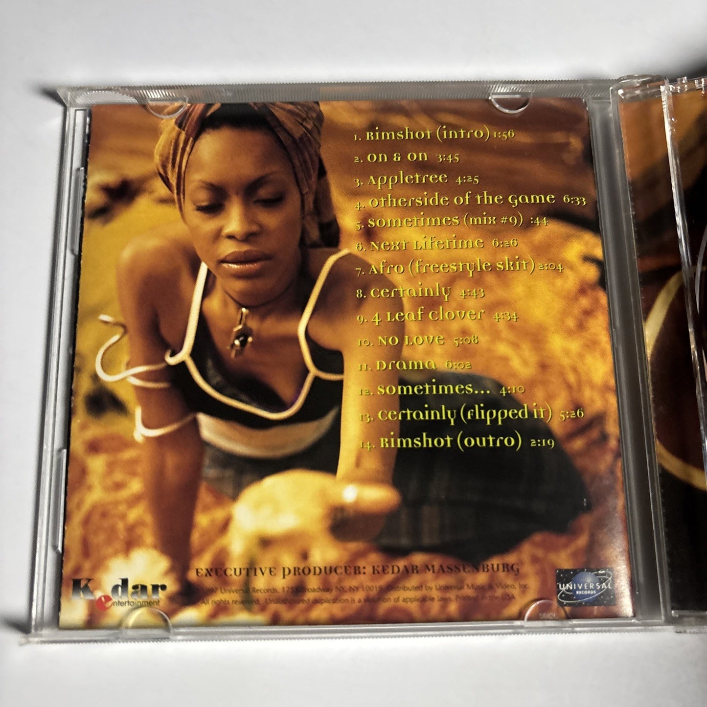 Erykah Badu – Baduizm (CD, 1997) US UD 53027