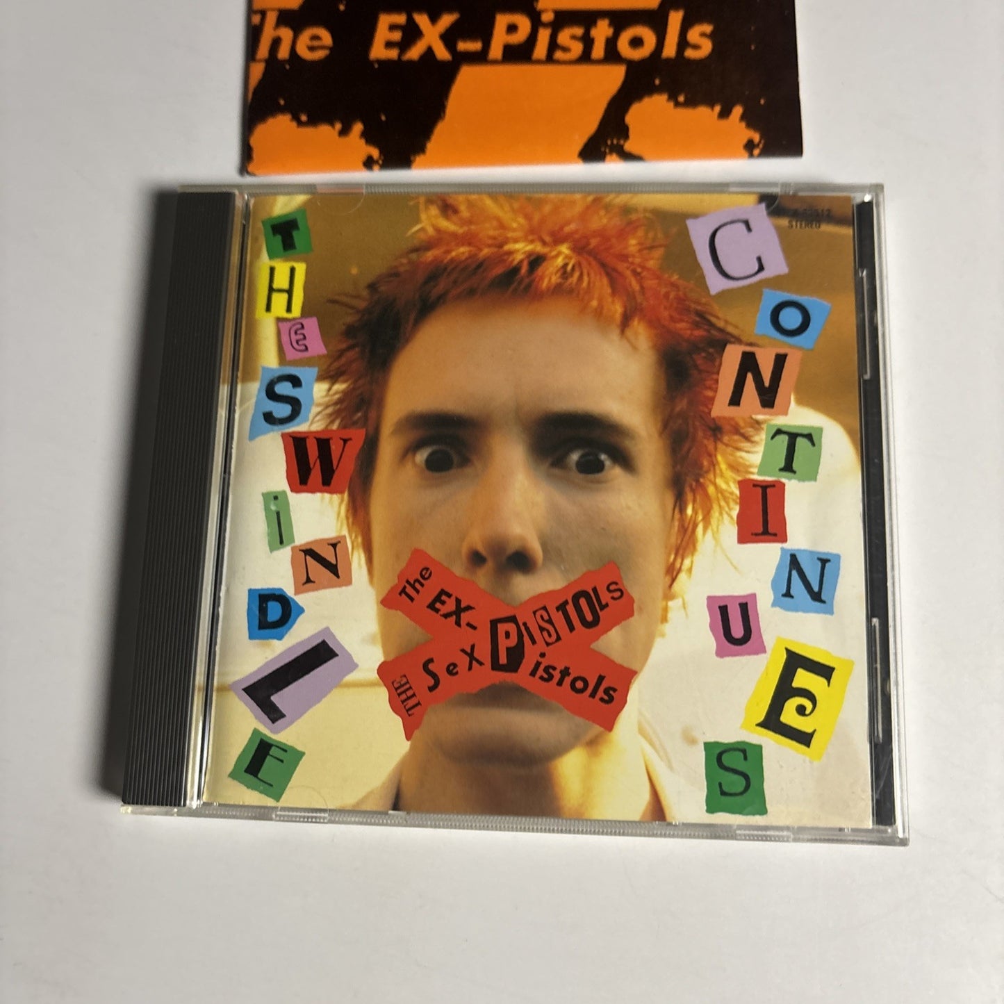 Sex Pistols, The Ex Pistols – The Swindle Continues (CD, 1990) Japan TFCK-88512