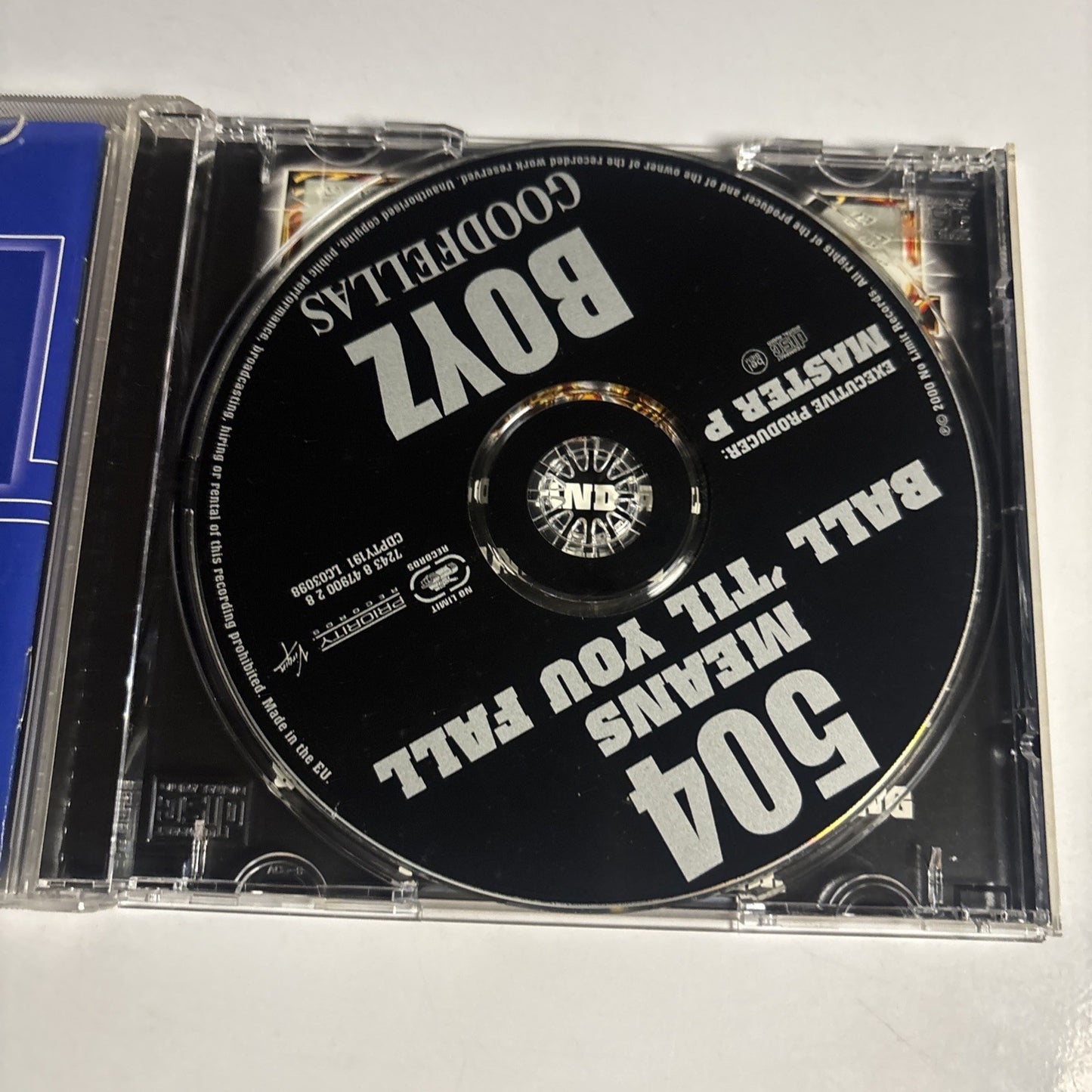 Master P, 504 Boyz – Goodfellas (CD, 2000) Europe 7243 8 47900 2 8