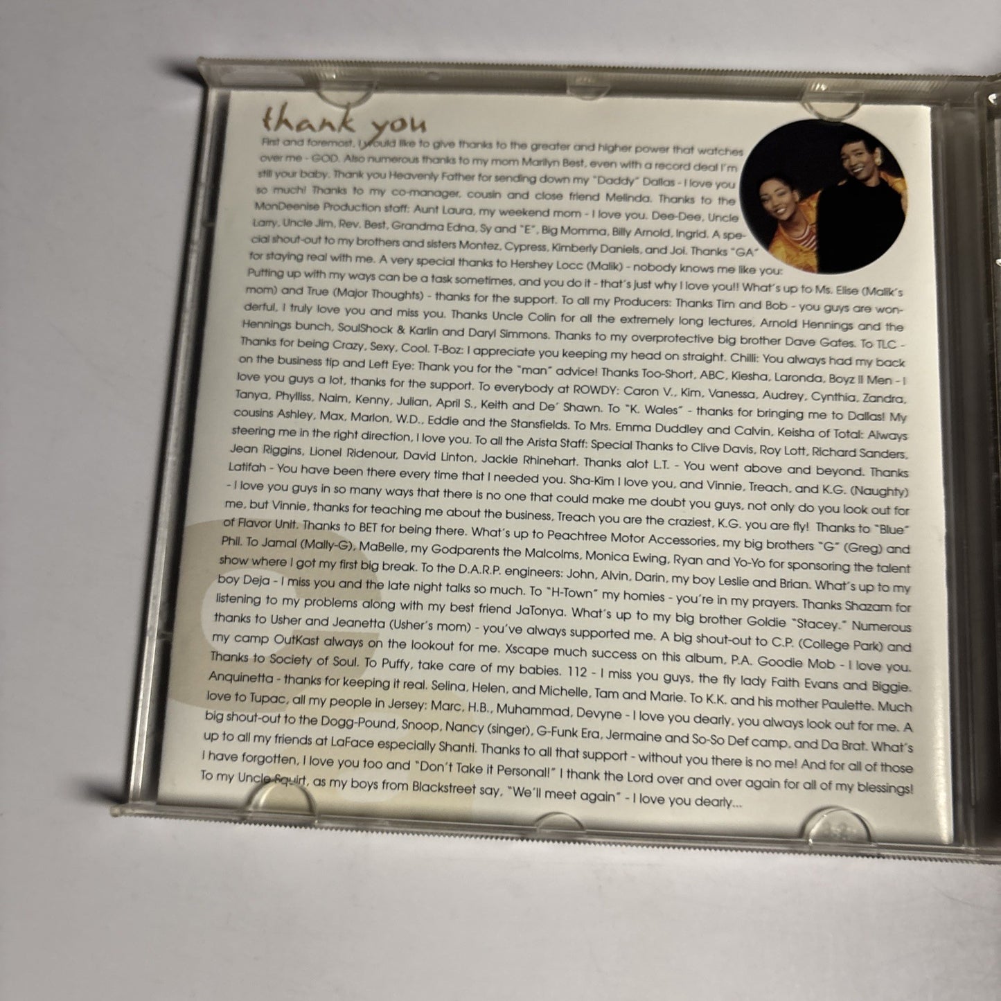 Monica – Miss Thang (CD 1995) US 75444-37006-2