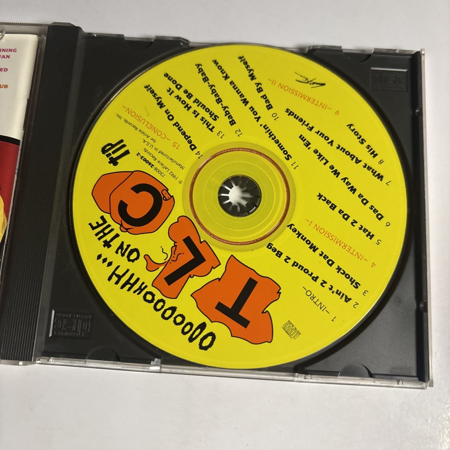 TLC – Ooooooohhh...On The TLC Tip (CD, 1992) US 73008-26003-2
