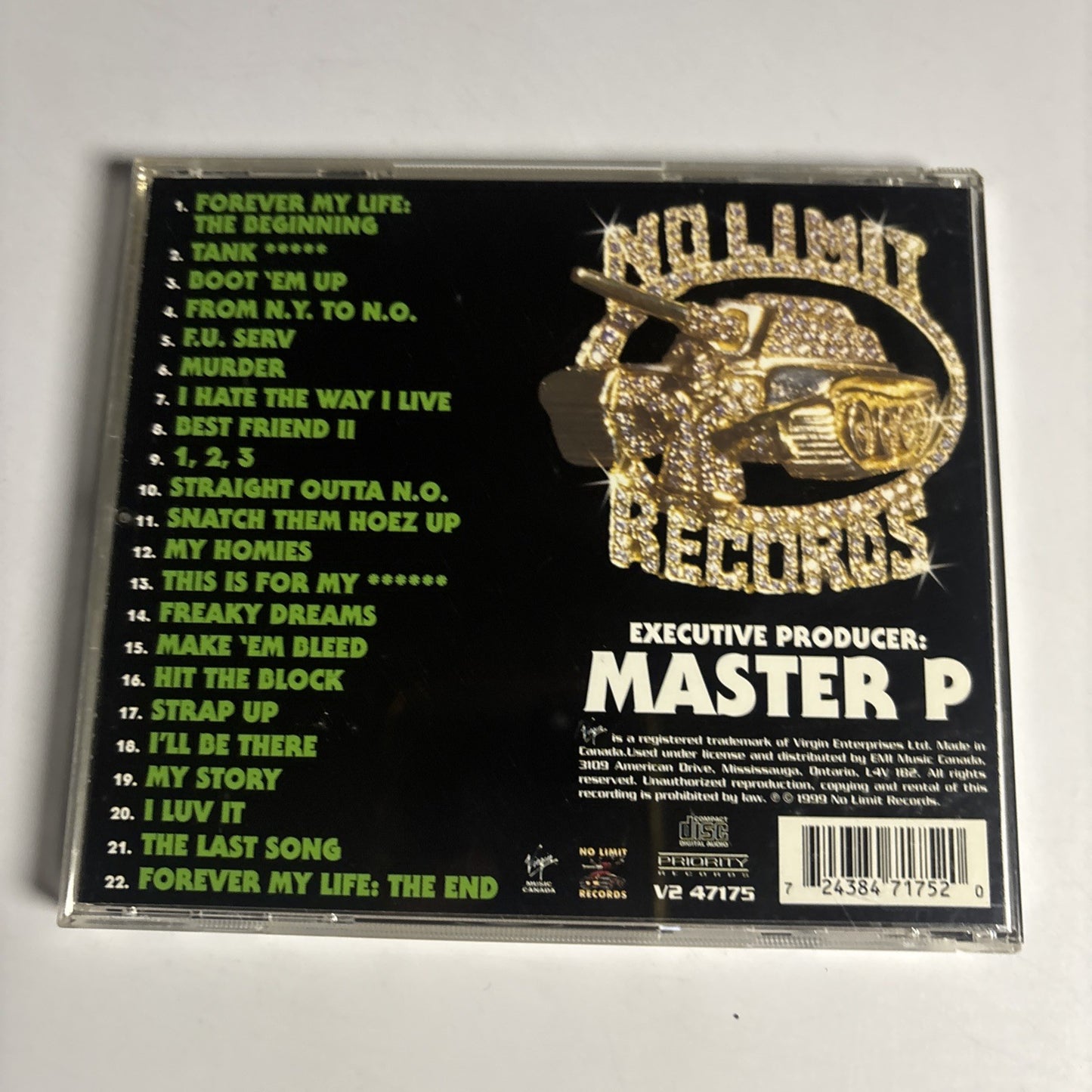 Mr. Serv-On – Da Next Level (CD, 1999) Canada V2 47175