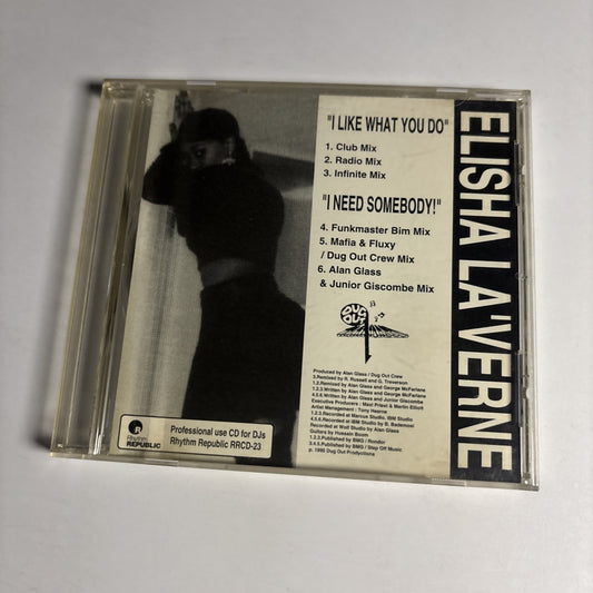Elisha La'Verne – I Like What You Do / I Need Somebody! (CD, 1995) Japan RRCD-23