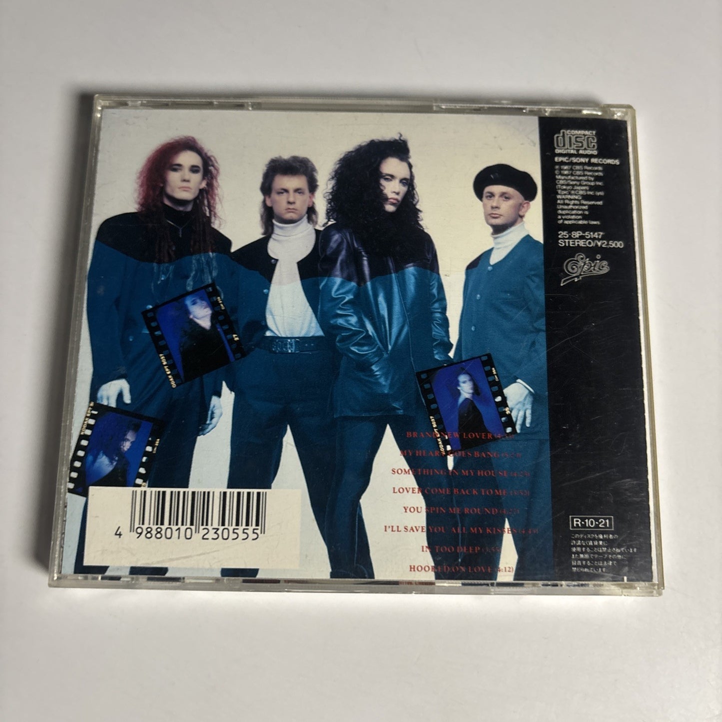 Dead Or Alive – Rip It Up (CD, 1988) Japan 25・8P-5147