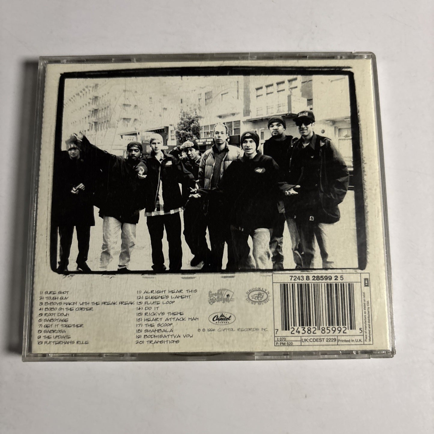 Beastie Boys – Ill Communication (CD, 1994) Europe 7243 8 28599 2 5