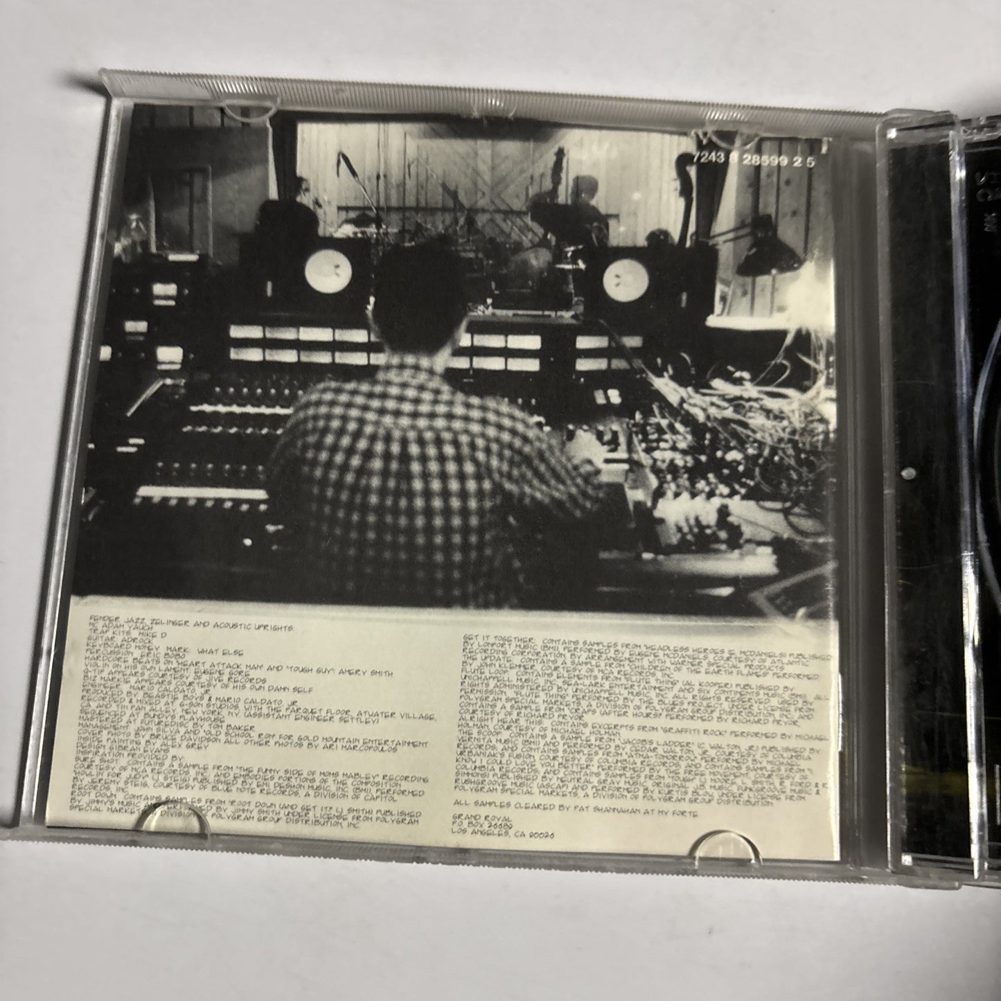 Beastie Boys – Ill Communication (CD, 1994) Europe 7243 8 28599 2 5