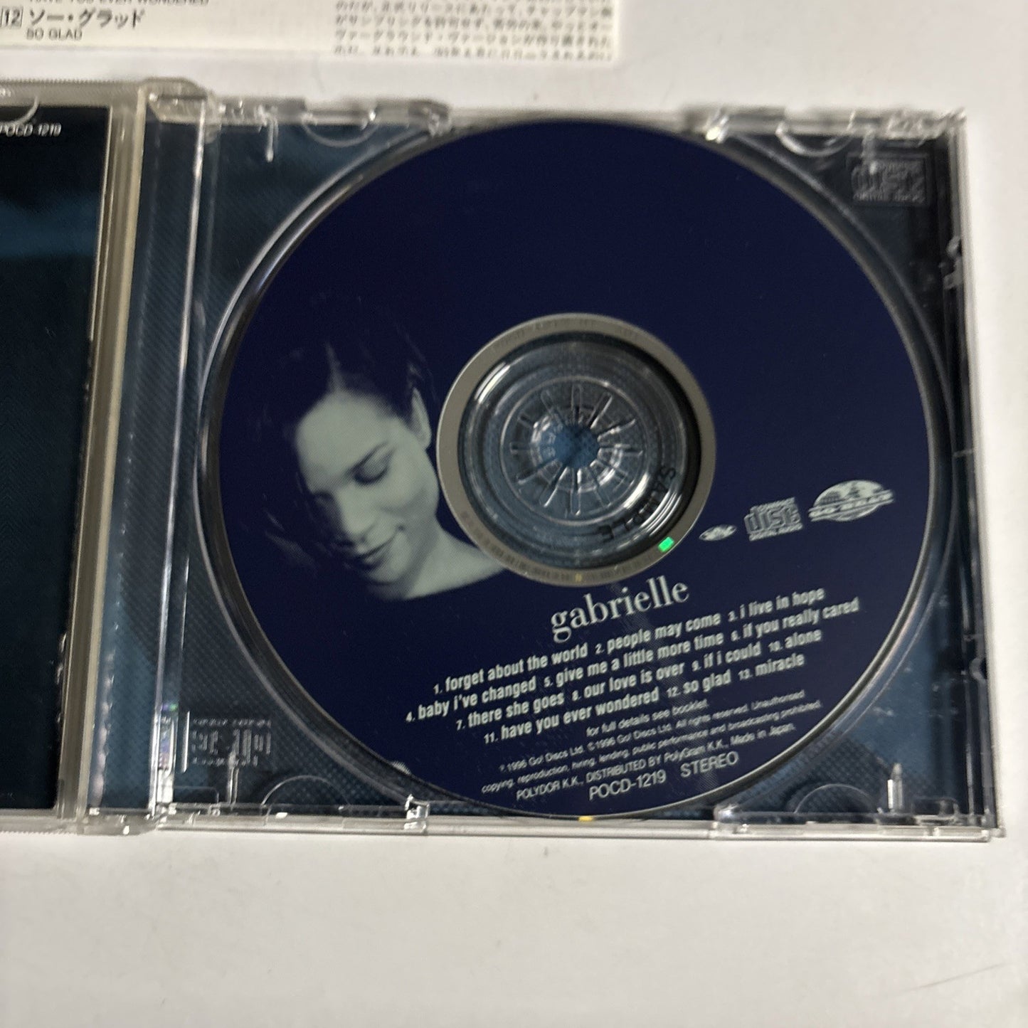Gabrielle – Gabrielle (CD, 1996) Japan POCD-1219