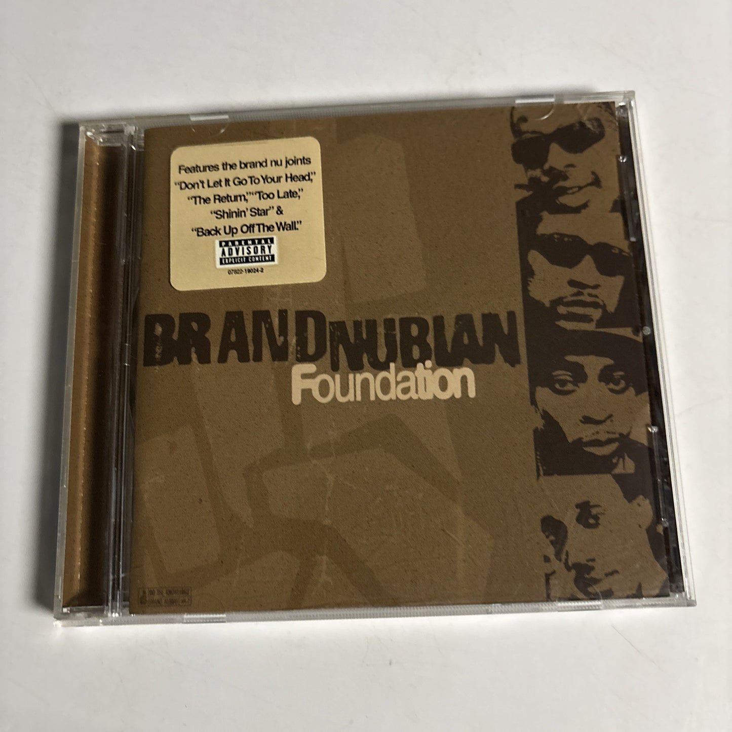 Brand Nubian – Foundation (CD, 1998) US 07822-19024-2