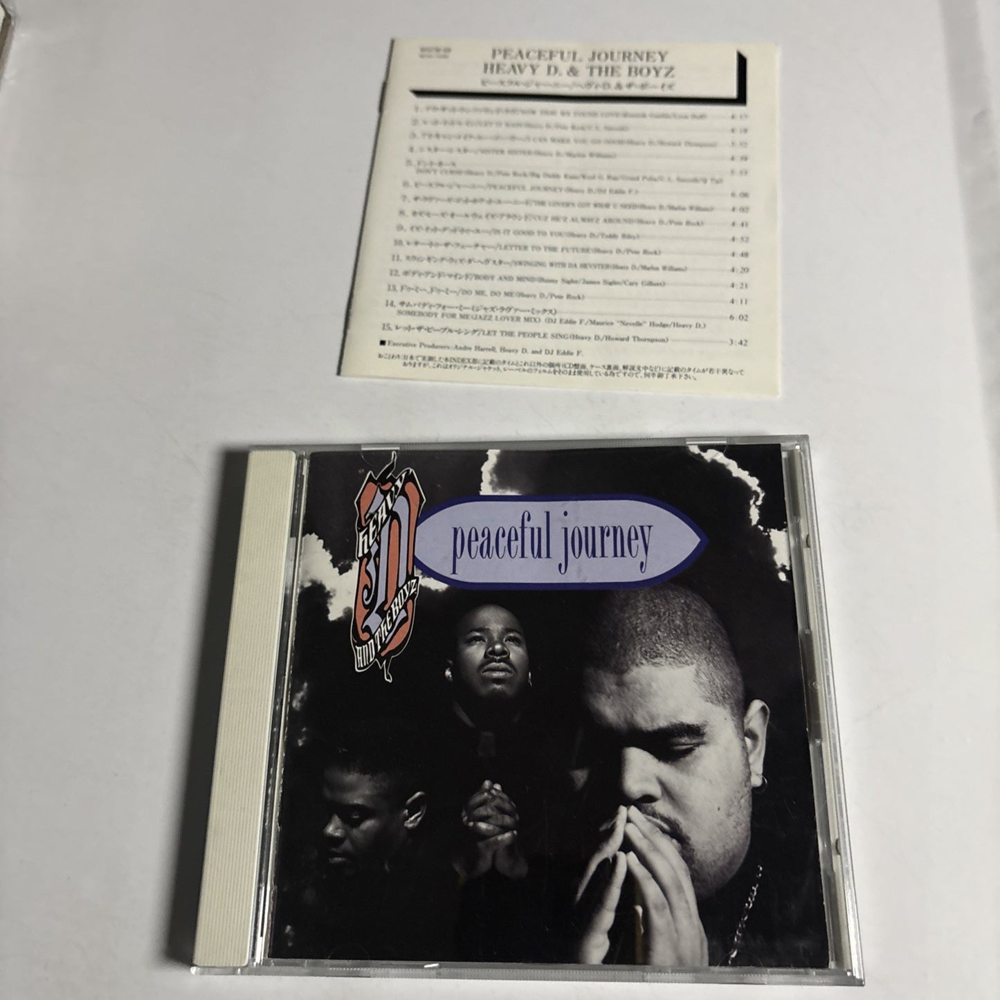 Heavy D. & The Boyz – Peaceful Journey (CD, 1991) Japan MVCM-68