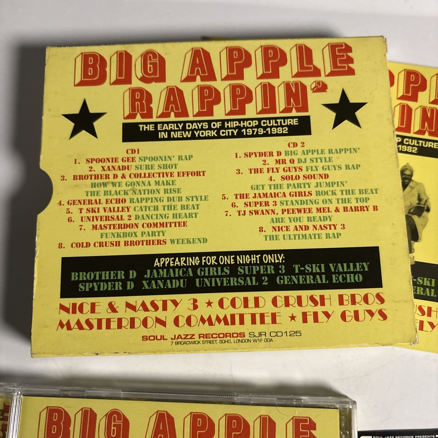 Various – Big Apple Rappin' (CD, 2006) Japan BRSJ-125