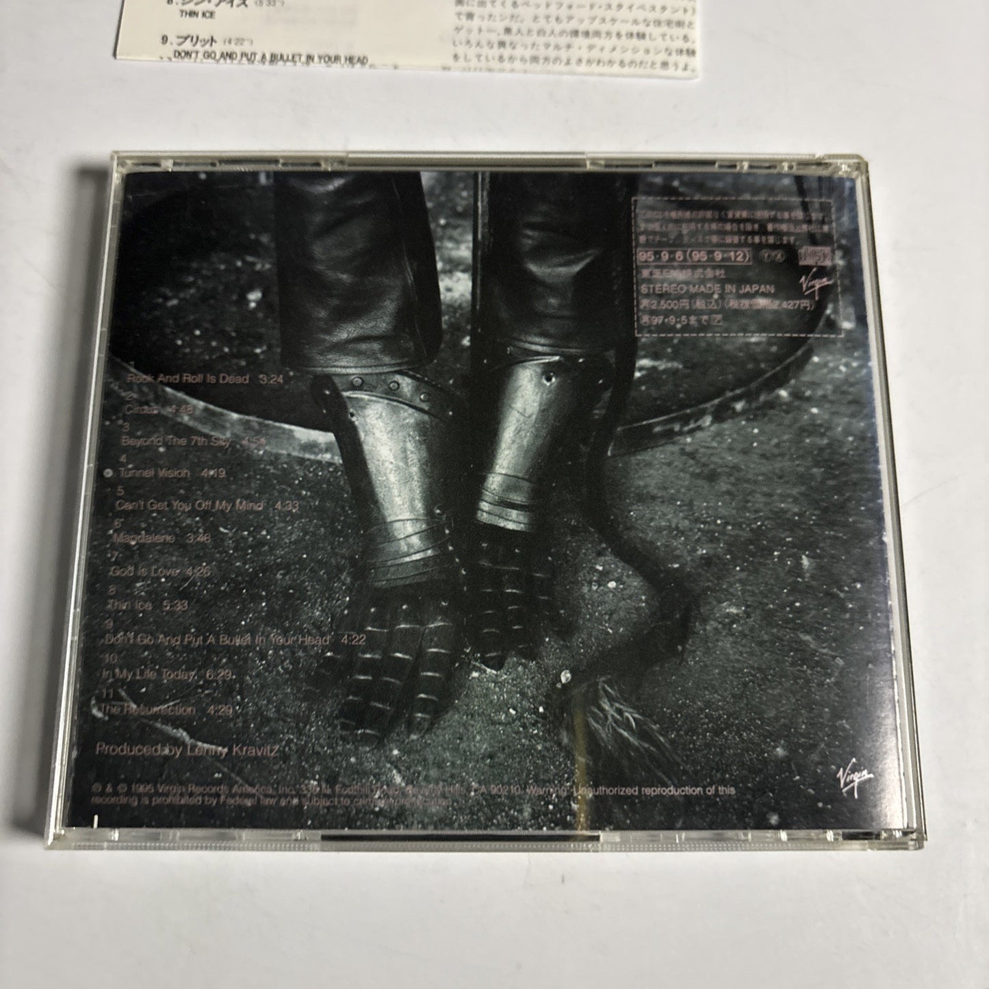 Lenny Kravitz – Circus (CD, 1995) Japan VJCP-25201