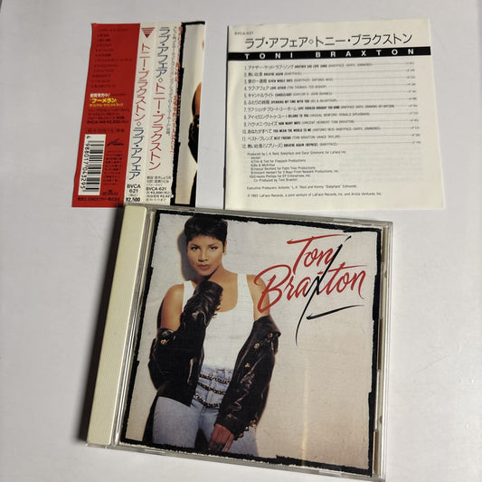 Toni Braxton – Toni Braxton (CD, 1993) Japan obi BVCA-621