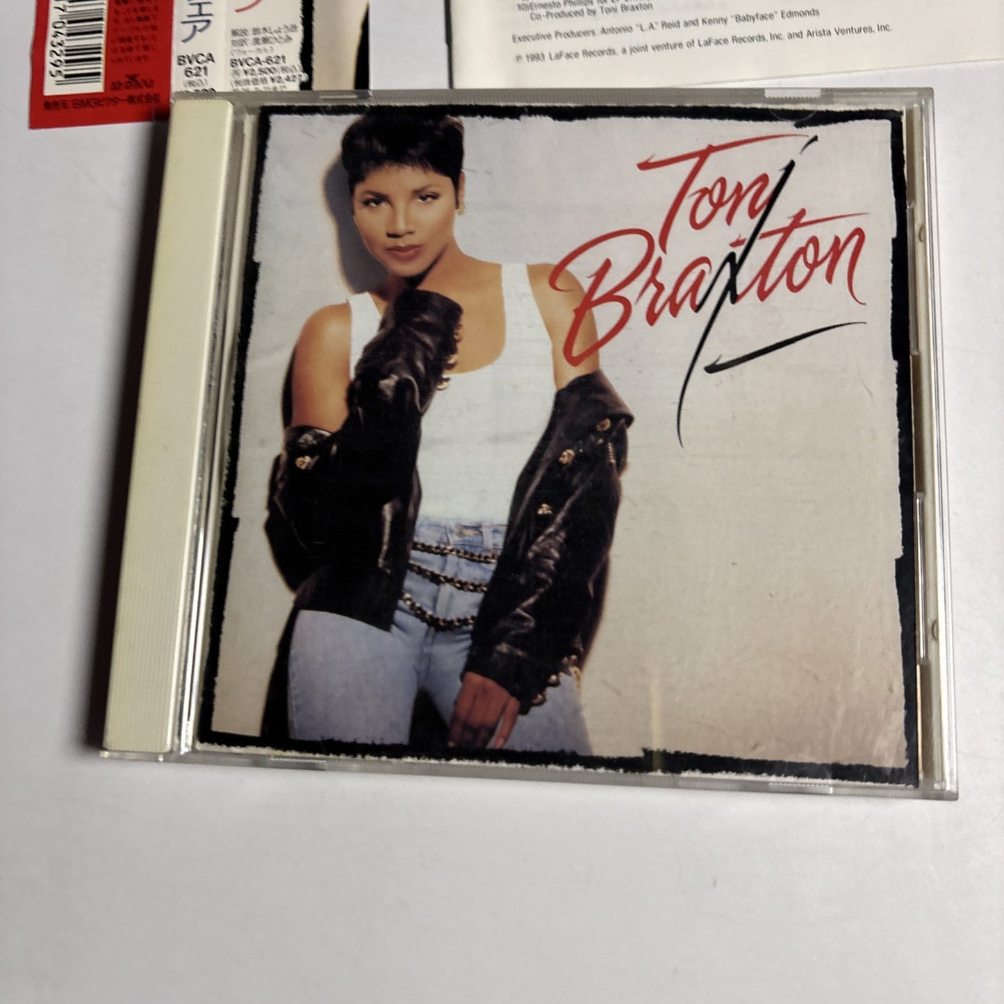 Toni Braxton – Toni Braxton (CD, 1993) Japan obi BVCA-621