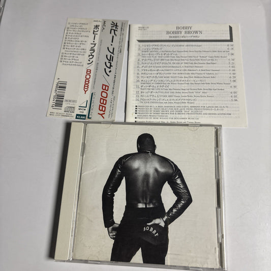 Bobby Brown – Bobby (CD, 1992) Japan obi MVCM-110