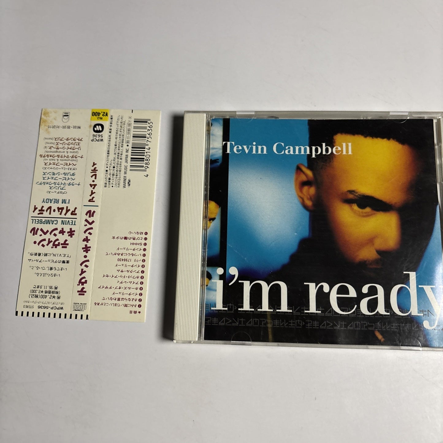 Tevin Campbell – I'm Ready (CD, 1993) Japan WPCP-5636