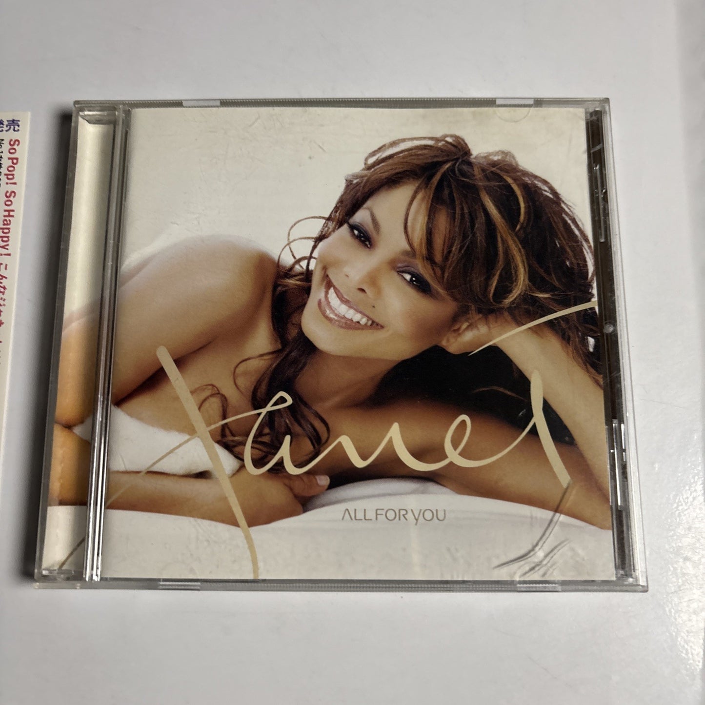 Janet Jackson – All For You (CD, 2001)  Japan Bonus Track Obi VJCP-68288