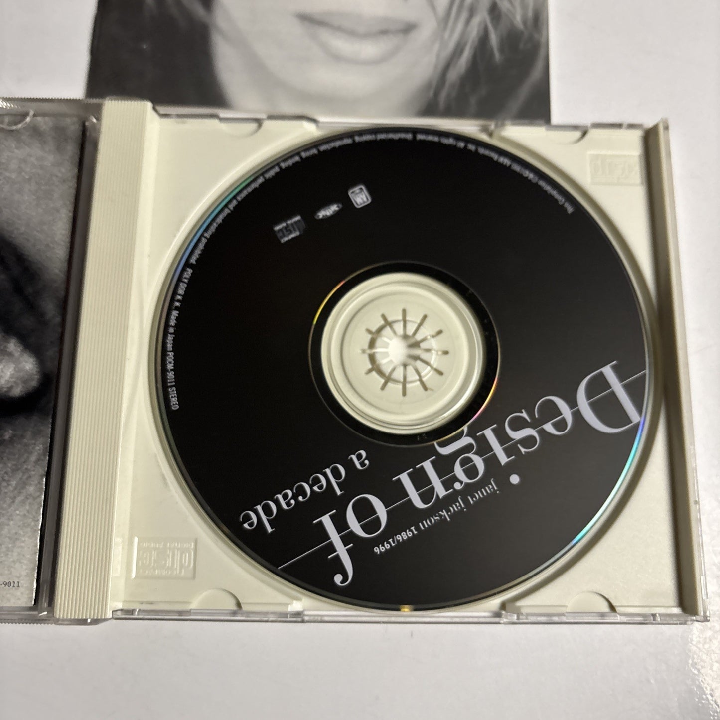 Janet Jackson – Design Of A Decade 1986 / 1996 (CD, 1995) Japan POCM-9011