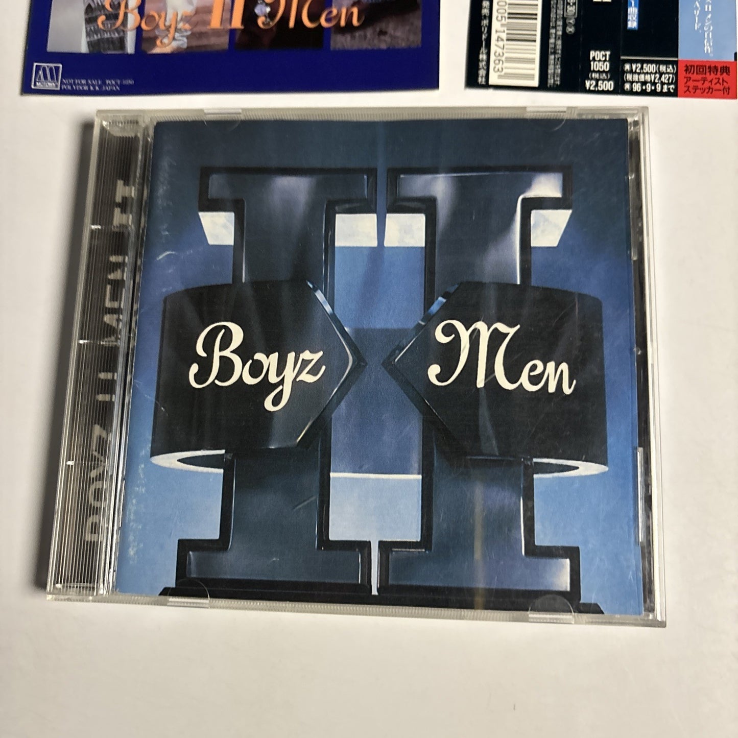 Boyz II Men – II (CD, 1994) Japan Bonus Track Obi Sticker POCT-1050