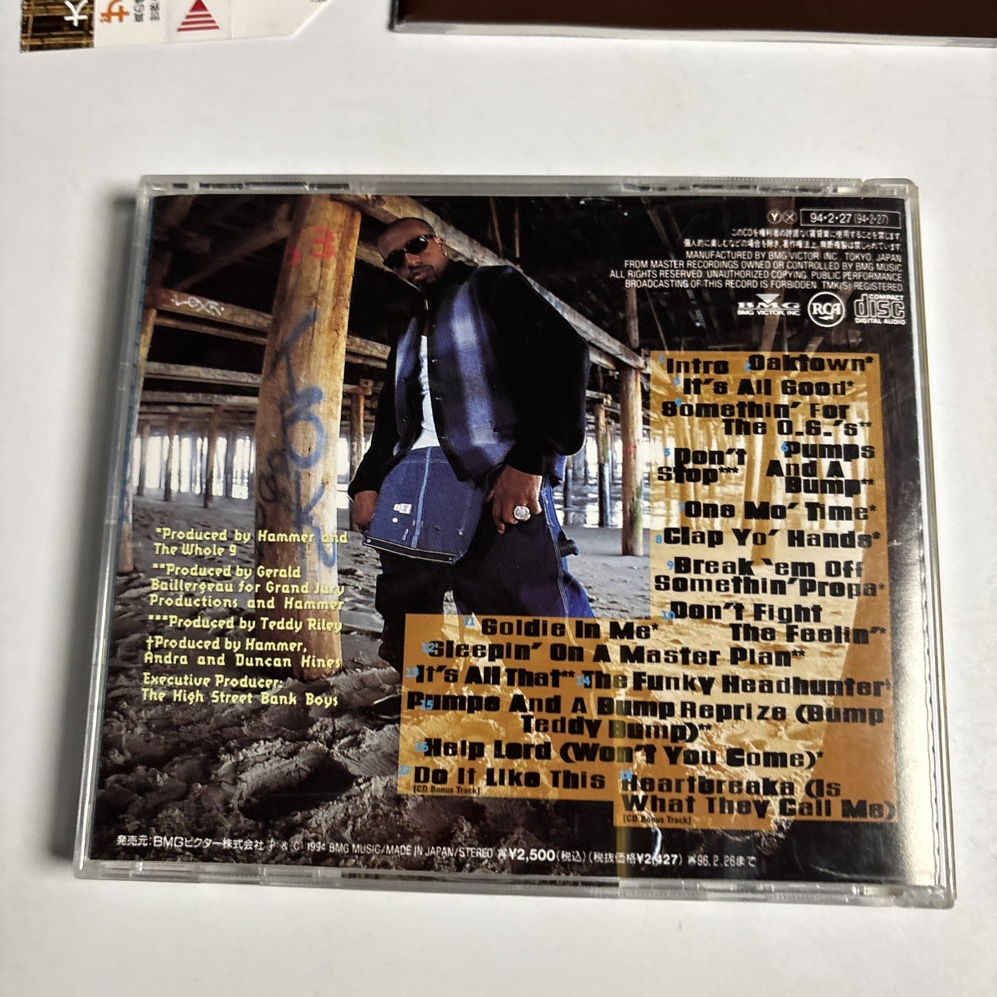 MC Hammer – The Funky Headhunter (CD, 1994) Japan obi BVCP-702