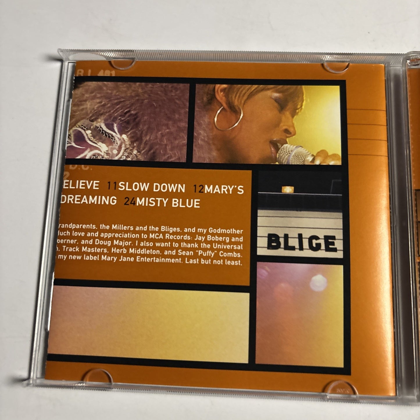 Mary J. Blige – The Tour (CD 1998) US MCAD-11848