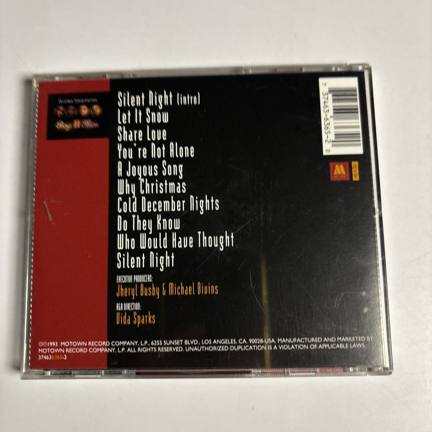Boyz II Men – Christmas Interpretations (CD, 1993) US 37463-6365-2