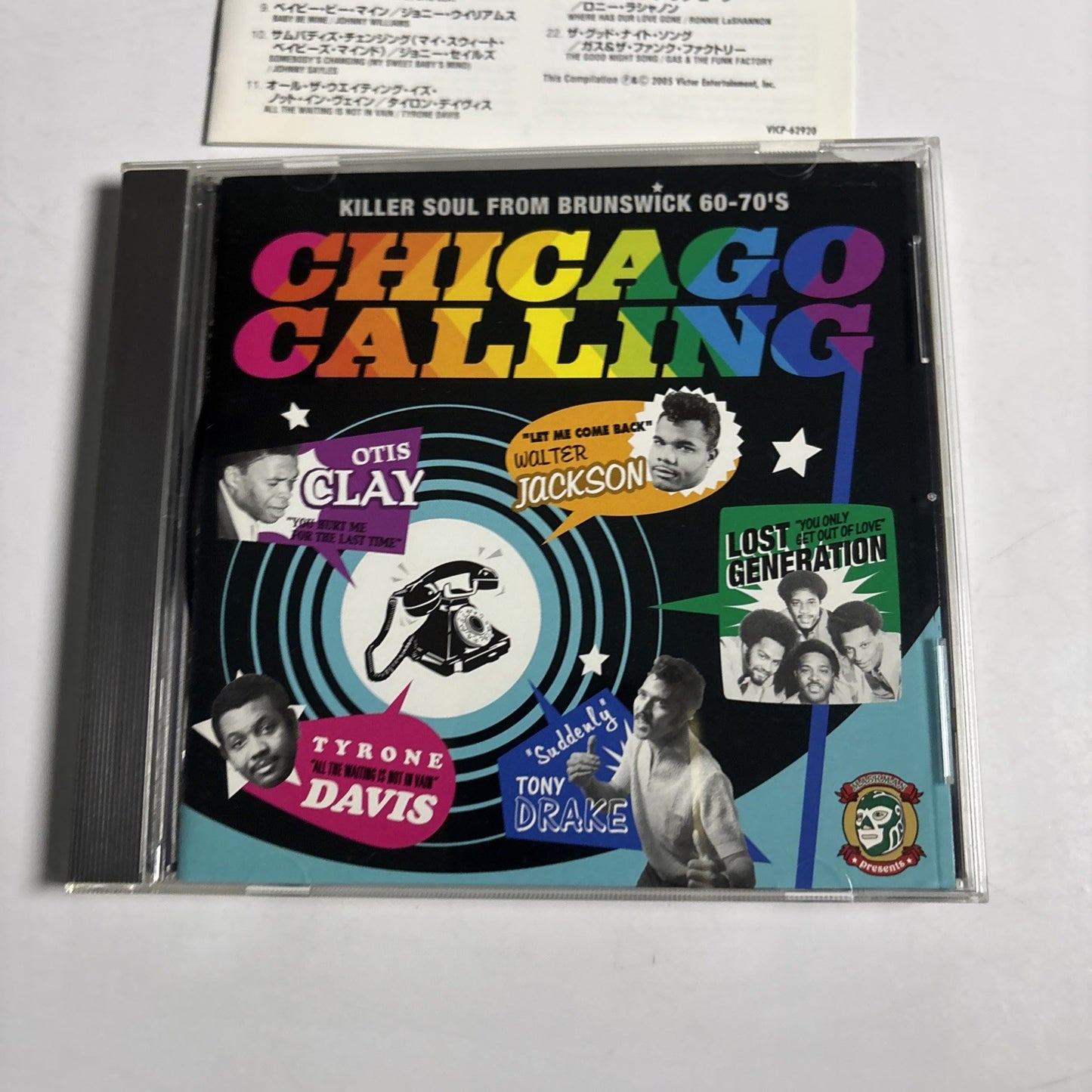 Chicago Calling - Killer Soul From Brunswick 60-70's (CD, 2005) Japan VICP-62920