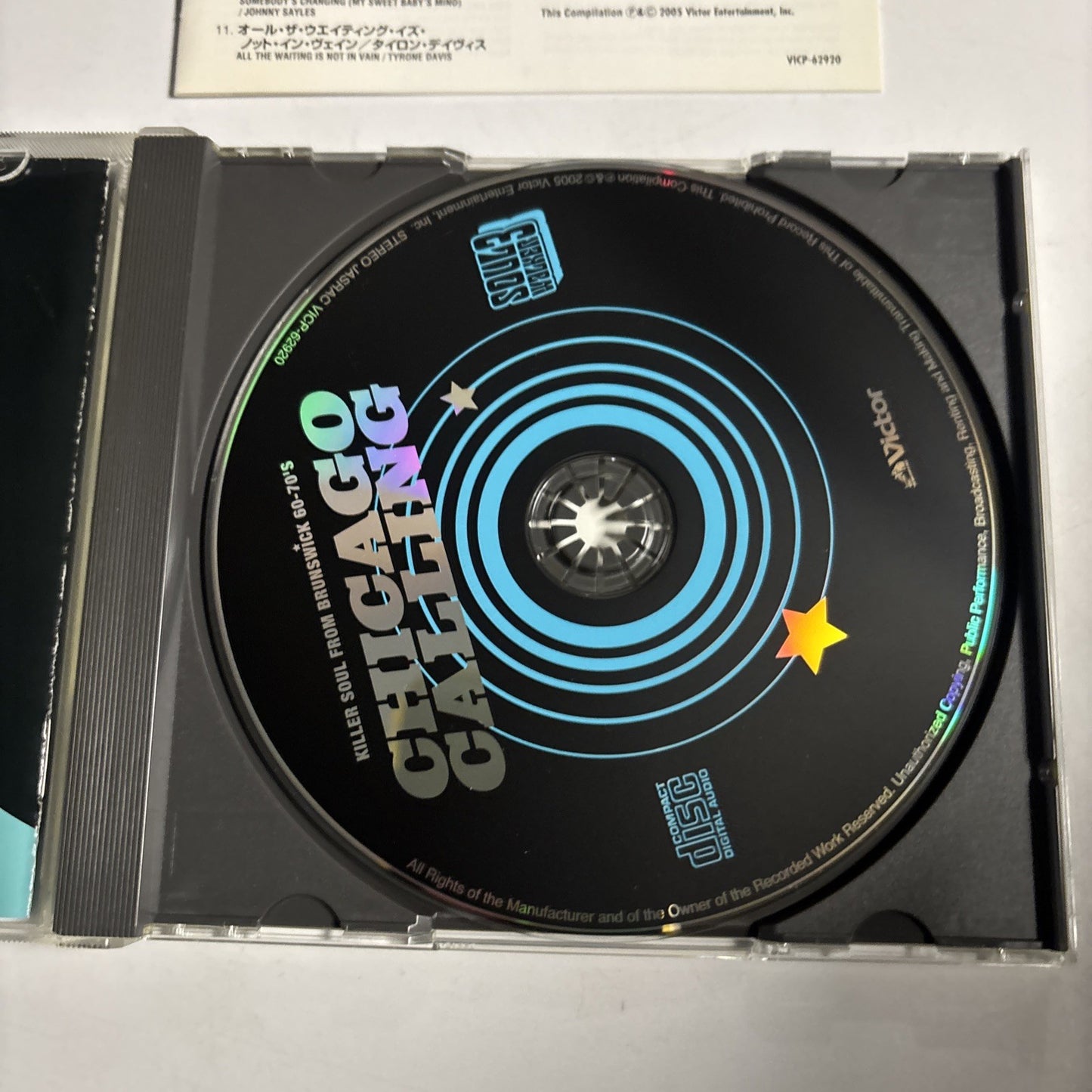 Chicago Calling - Killer Soul From Brunswick 60-70's (CD, 2005) Japan VICP-62920
