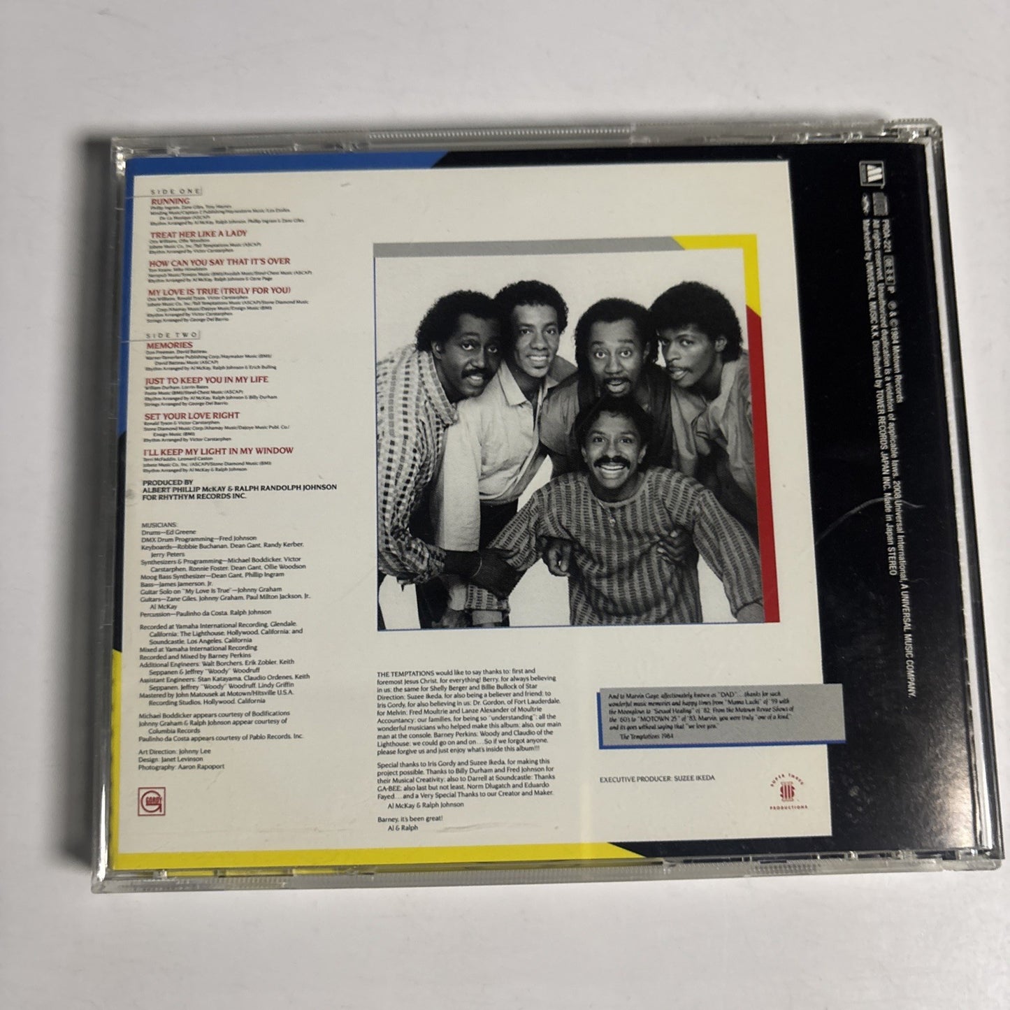 The Temptations – Truly For You (CD, 2008) Japan PROA-221