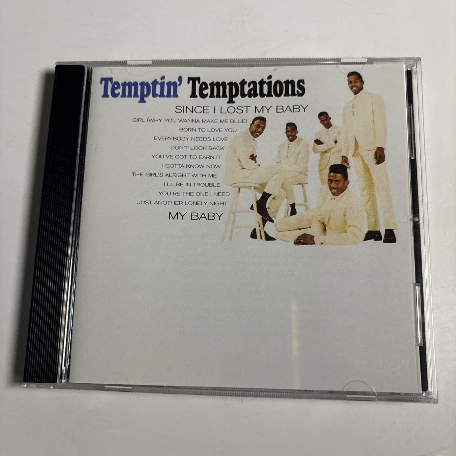 Temptationscd The Temptations – The Temptin' Temptations (CD, 1998) US 314530931-2 ...