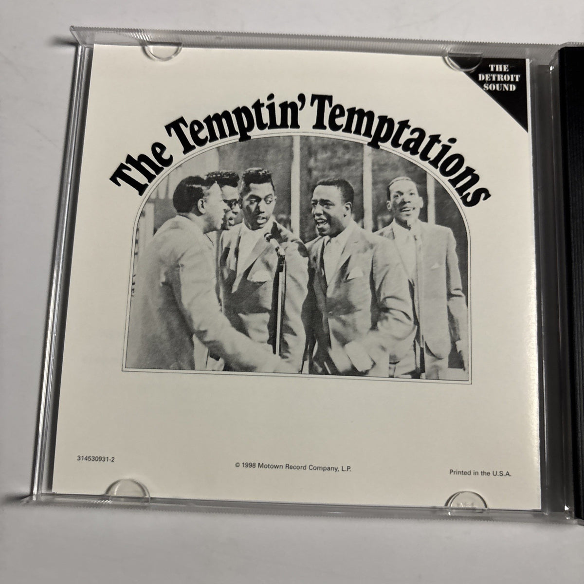 Temptationscd The Temptations – The Temptin' Temptations (CD, 1998) US 314530931-2 ...