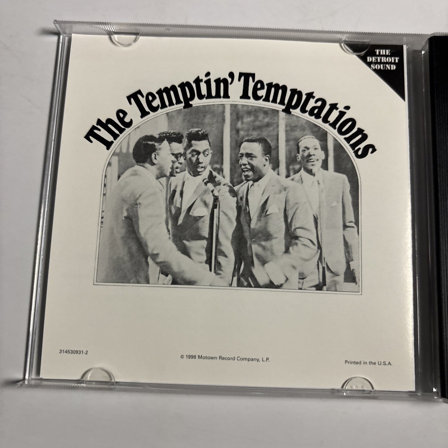 The Temptations – The Temptin' Temptations (CD, 1998) US 314530931-2