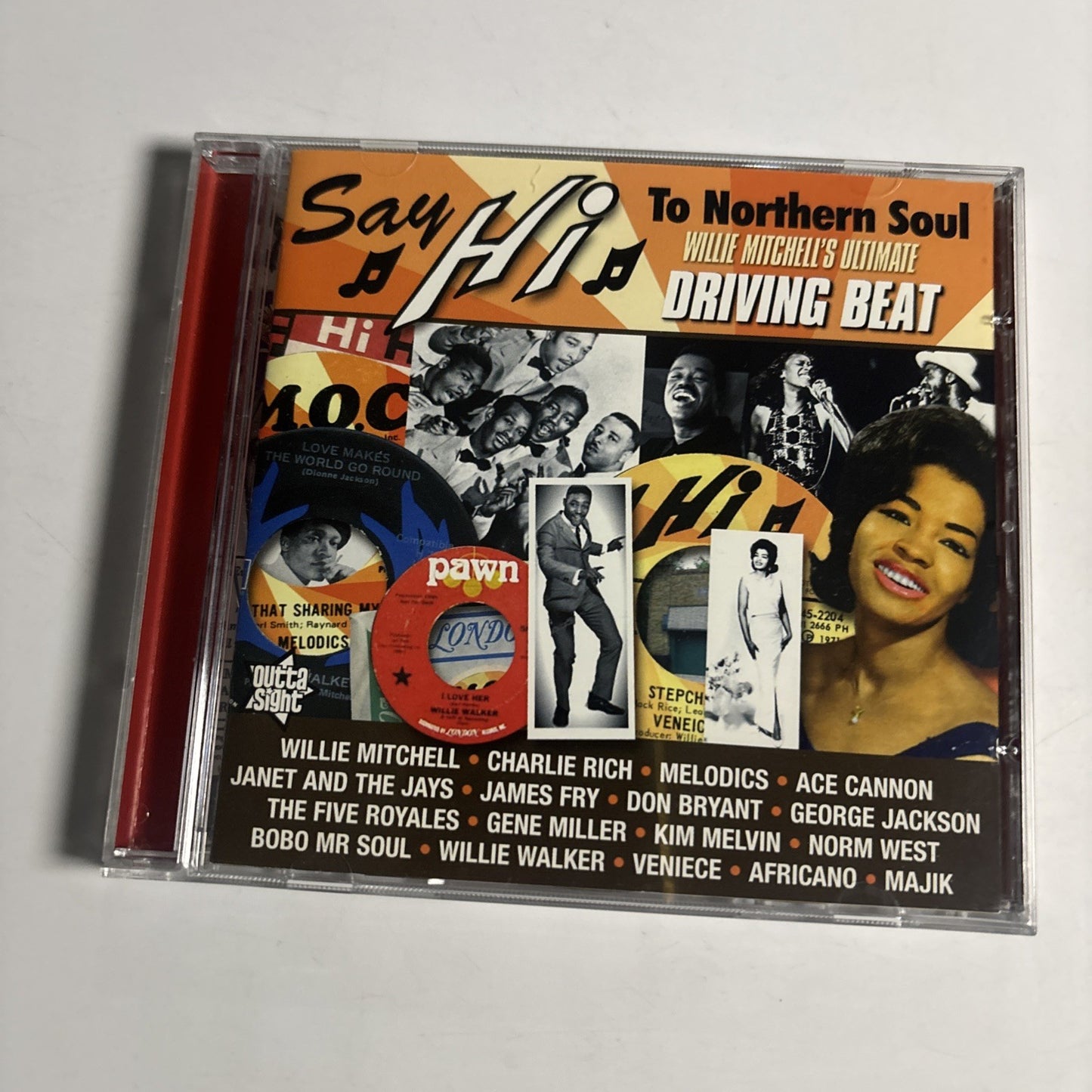 Say Hi To Northern Soul [Willie Mitchell's Ultimate Driving Beat] (CD, 2010) UK