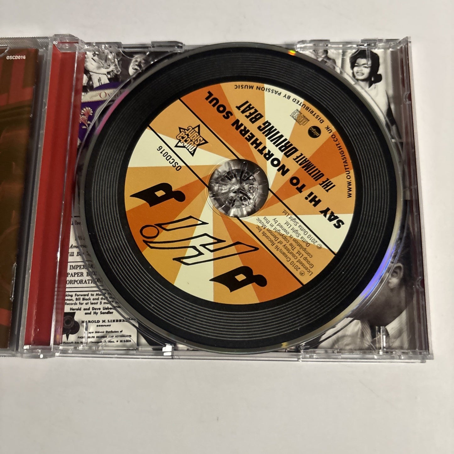 Say Hi To Northern Soul [Willie Mitchell's Ultimate Driving Beat] (CD, 2010) UK