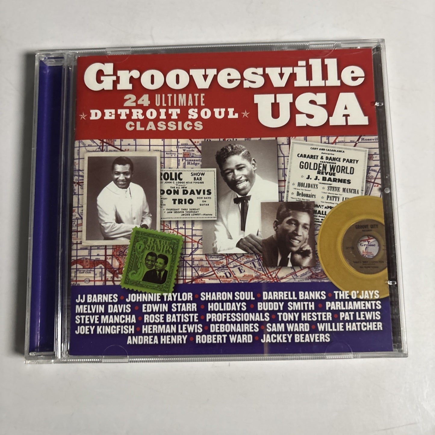Various – Groovesville USA (CD, 2010) UK OSCD010