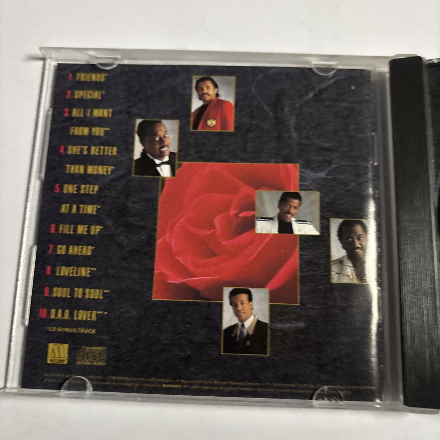 The Temptations – Special (CD, 1989) US MOTD-6275